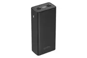 EFM Digital 20W 30000mAh Power Bank USB-A USB-C Charger Port Universal Black