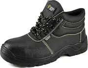 [VIP] Unisex's Squall Safety Boots Waterproof Shoes Leather Toe Cap & Steel Midsole Working Ankle Lightweight Footwear S3 SRC