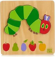 Eric Carle The Very Hungry Caterpillar Wooden 4 Piece Caterpillar Puzzle