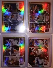 4 AARON JUDGE 2023 TOPPS GOLD SILVER LEAGUE LEADERS LOT