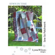 Sewn In Time Quilt Pattern by Lynne Wilson Designs Traced Post Quilting Sewing