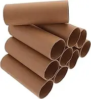 DOITOOL 12pcs Rolls Empty Toilet Paper Rolls for DIY Crafts Versatile Paper Tubes for Art Projects Classroom Activities and Decor for Painting and Custom Designs