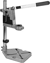 Adjustable Drill Press Stand for Electric Drill, Workbench Drill Repair Stand Universal Bench Clamp Support Tool, 43mm 38mm Collar Dia Depth 60mm Heavyduty Base