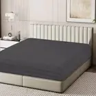 100% Egyptian Cotton Fitted Sheet King Size Only, 600 Thread Count, 8"-16" De...