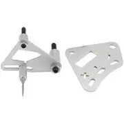 Aeroflow Billet LS2/3 Timing Pointer Suit 6.75" 7.5" Balancer Silve - AF64-2161S