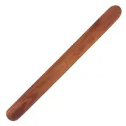 12" Mahogany Wood Rolling Pin | Wooden Roller for Pizza, Pasta, Fondant, Dump...