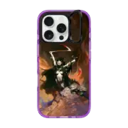iPhone 16 Pro Impact Ring Stand Case MagSafe Compatible Woman with Scythe by Frazetta Girls