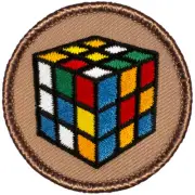 Great Boy Scout Patrol Patch! - #707 The Puzzle Cube Patrol!