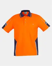 Syzmik Hi Vis Short Sleeve Squad Polo