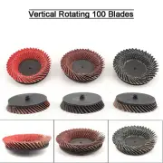 3 Inch Type R Flap Disc Sanding Discs Grinding Wheel Roll Threaded Twist Lock