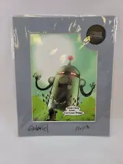*SIGNED* Penny Arcade Fruit Fu*ker Laser Cel Gabe Tycho Lasermach 8x10 P6