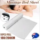50/roll Disposable Beauty Bed Sheet Non-woven Massage SPA Salon Table Cover AU