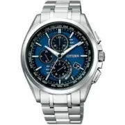 Citizen ATTESA AT8040-57L Eco-Drive Solar Analog Titanium Men Watch Blue
