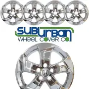 FITS 17" Wheels on 2016-2022 Honda HR-V EX / LX # 7644P-C Chrome Wheel Skins SET
