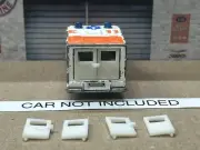 Vintage Lesney Matchbox Superfast Series #41 Ambulance DOORS