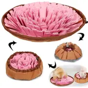 Felt Pet Sniffing Pad Foldable Dog Slow Feeding Mat Toy Dog Training Snuff Mat