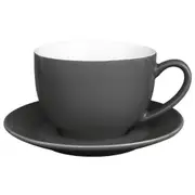 Olympia Cafe Cappuccino Cup Charcoal - 340ml (Box 12)