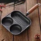 Cookware Pancake Pan 3-Cup Small Breakfast Frying Grill Pot Kitchen Cooking Tool
