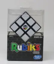 Hasbro Rubik's Cube Brain Teasing Strategy Puzzle With Display Stand New In Box