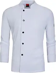 [Stxdynjy] Chef Jacket for Bakery And Kitchen Work Uniform