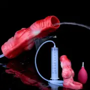 Squirting Penis Sleeve Enlargement Delay Ejaculation Knot Penis Extender for Men