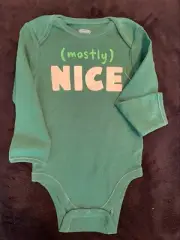 Old Navy Bodysuit (mostly) Nice 18-24 months