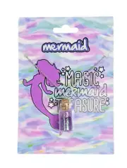 Magic Mermaid Treasure Sand & Seahorse in Bottle w/ Necklace