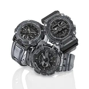 CASIO卡西歐G-SHOCK指針數位雙顯半透明強悍機能型多功能運動錶GA-110SKE-8A GA-900SKE-8A