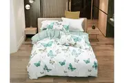 Butterfly Super King Size Quilt/Doona/Duvet Cover Set M443
