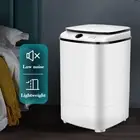 White Portable Mini Washing Machine For Clothes Shoe RV Home Apartment Traveling