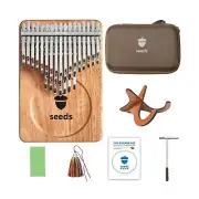 Seeds 41-Key Chromatic Kalimba | 3 Octaves Seeds Pisces Plus Kalimba | Christ...