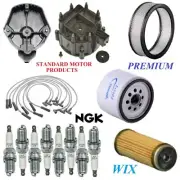 Tune Up Kit Filters Cap Spark Plugs Wire For CHEVROLET IMPALA V8 7.4L 1976
