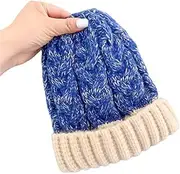 Winter Hat Beanie Hat Winter Knitted Beanie Hats For Women Hat Cute Skull Hat Thick Warm Cap Soft Stretch Winter Cap