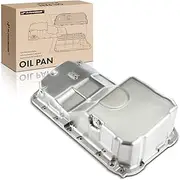 A-Premium Engine Oil Pan Sump with Drain Plug Compatible with Honda Prelude Base 1997-2001, Prelude Type SH 1997-2001 L4 2.2L