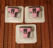 3 New Sealed Genuine HP 02 Ink Cartridge Magenta for HP Photo Packs CB284W