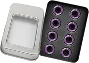 yuksok Ceramic Skateboard Bearings High Double Shielded 608 RS ABEC-11 8 for Skateboard Scooters Wheel Roller Skate