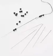 5x Beading Long Needle Easy Thread Bead String Tool DIY Bracelet Jewelry Making