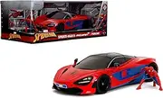Jada Toys 1:24 Scaled Hollywood Rides Spiderman and McLaren 720S Diecast Vehicle Set