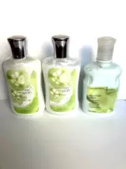 3 pc Bath & Body Works CUCUMBER MELON Body Lotion 8 oz Free Shipping