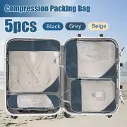 Portable Compression Packing Cubes Compressed Packing Cubes for Luggage GoBPX