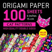 Origami Paper 100 sheets Cat Patterns 6" (15 cm)
