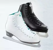 New Riedell Opal white Ice skates ,figure skates ,youth/child black or white