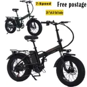 1000W 20AH Portable Electric Bicycle Foldable Bicycle 48V 20" Electric Bicycle