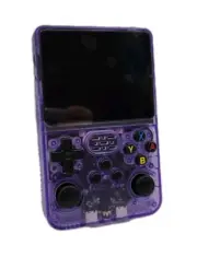 RK3326 Quad Core Handheld Game Console 128G With Built-in 15000+ Games, Purple