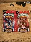 Power Rangers Bandai Wild Force 2002 Deluxe Red Blue Savage Battle Power Ranger
