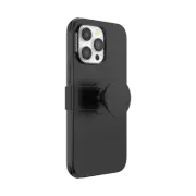 PopSockets PopCase iPhone 14 Pro Max Phone Case Stand Grip Mount Holder - Black