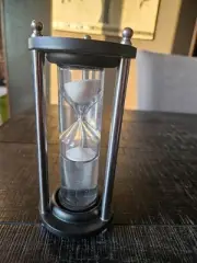 Floating Sand Timer 3"x8" Board Games Decor Timer B Measures 136 Seconds