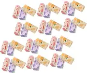 HAPINARY Cute Jelly Pencil Erasers 36pcs Eraser Pack Bulk Delicate Mini for Sketching for Classroom