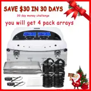 Dual Ionic Detox Foot Bath Tub Spa Cleanse Machine For Home Elder With 4 Arrays