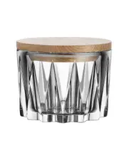 Orrefors Sarek Small Bowl with Lid